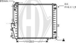 Diederichs DCM2328 - Radiators, Motora dzesēšanas sistēma ps1.lv