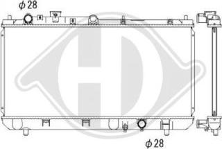 Diederichs DCM2245 - Radiators, Motora dzesēšanas sistēma ps1.lv