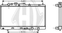 Diederichs DCM2246 - Radiators, Motora dzesēšanas sistēma ps1.lv