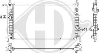 Diederichs DCM2278 - Radiators, Motora dzesēšanas sistēma ps1.lv