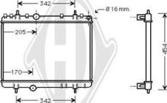 Diederichs DCM2793 - Radiators, Motora dzesēšanas sistēma ps1.lv