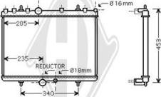 Diederichs DCM2797 - Radiators, Motora dzesēšanas sistēma ps1.lv