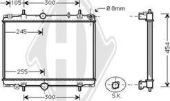 Diederichs DCM2766 - Radiators, Motora dzesēšanas sistēma ps1.lv