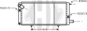 Diederichs DCM2730 - Radiators, Motora dzesēšanas sistēma ps1.lv