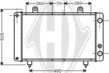 Diederichs DCM2722 - Radiators, Motora dzesēšanas sistēma ps1.lv