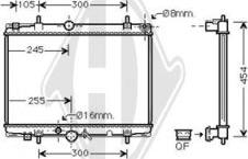 Diederichs DCM2772 - Radiators, Motora dzesēšanas sistēma ps1.lv