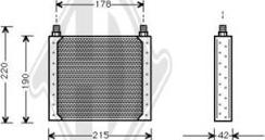 Diederichs DCO1059 - Eļļas radiators, Motoreļļa ps1.lv
