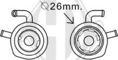 Diederichs DCO1063 - Eļļas radiators, Motoreļļa ps1.lv