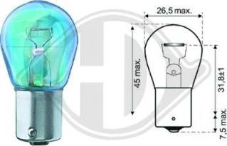 Diederichs LID10055 - Kvēlspuldze, Pagriezienu signāla lukturis ps1.lv