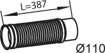 Dinex 48228 - Izplūdes caurule ps1.lv