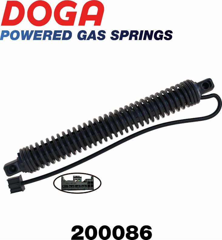 DOGA 200086 - Elektromotors, Bagāžas nod. vāks ps1.lv