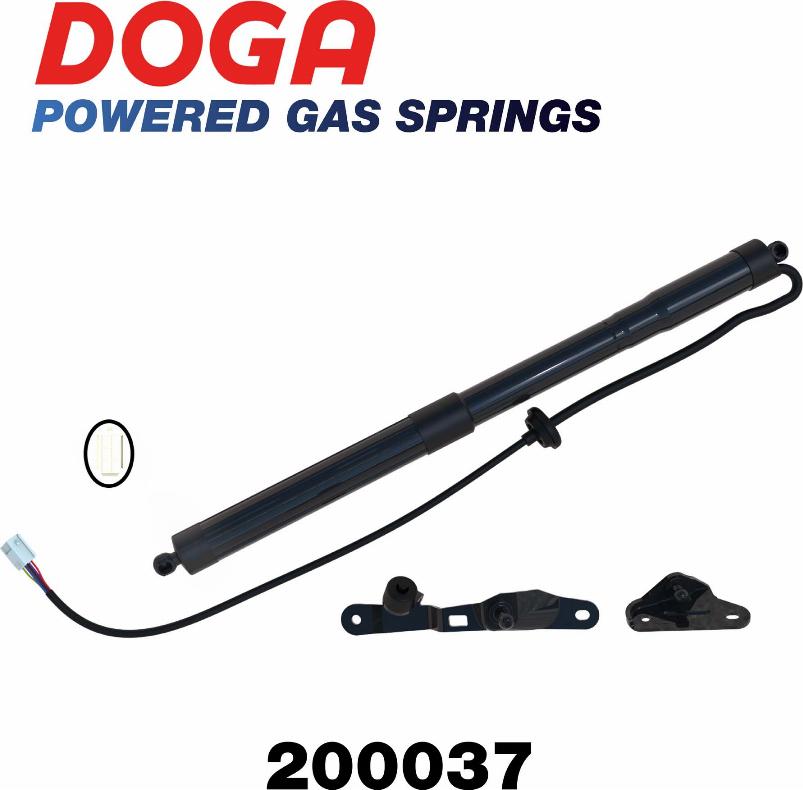 DOGA 200037 - Elektromotors, Bagāžas nod. vāks ps1.lv