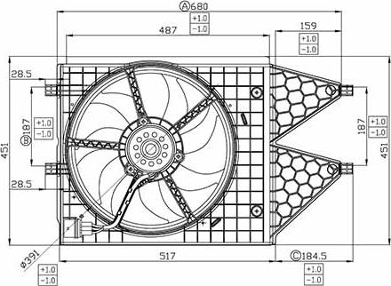 DOGA EAU043 - Ventilators, Motora dzesēšanas sistēma ps1.lv