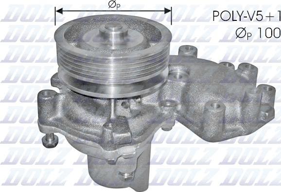 DOLZ S165 - Ūdenssūknis ps1.lv