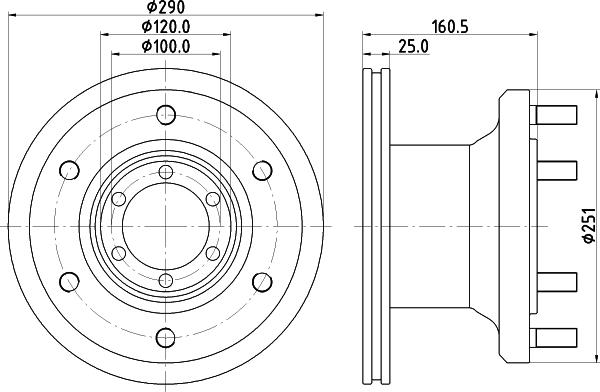 Brembo 1.7201.2.E - Bremžu diski ps1.lv