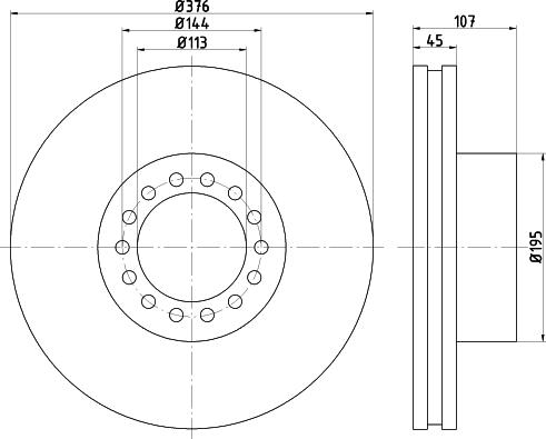 Stellox 85-01312-SX - Bremžu diski ps1.lv