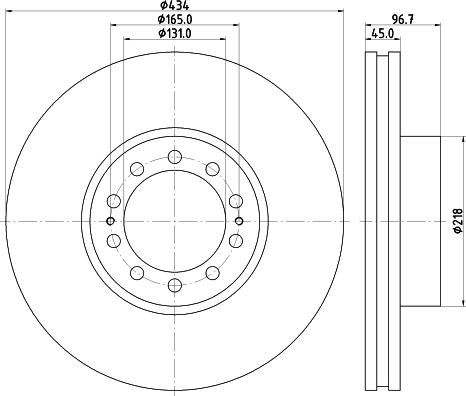 Maxtech 875347.0060 - Bremžu diski ps1.lv