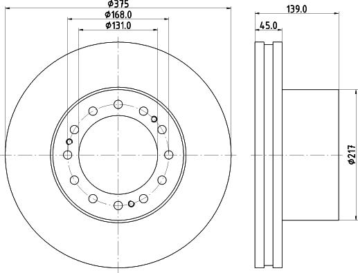 Brembo 09.8556.10 - Bremžu diski ps1.lv