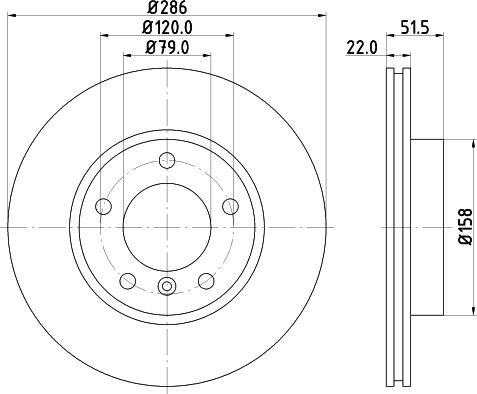 DON PCD10252 - Bremžu diski ps1.lv