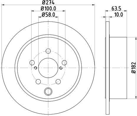 DON PCD21612 - Bremžu diski ps1.lv