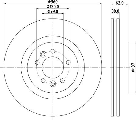 DON PCD22671 - Bremžu diski ps1.lv