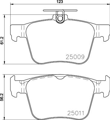 DON PCP1403 - Bremžu uzliku kompl., Disku bremzes ps1.lv