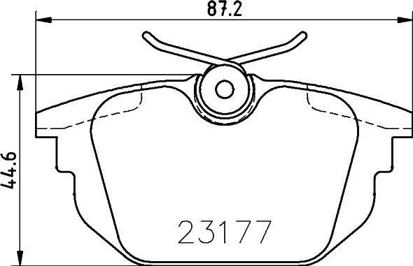 DON PCP1487 - Bremžu uzliku kompl., Disku bremzes ps1.lv