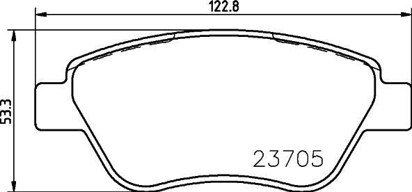 DON PCP1475 - Bremžu uzliku kompl., Disku bremzes ps1.lv