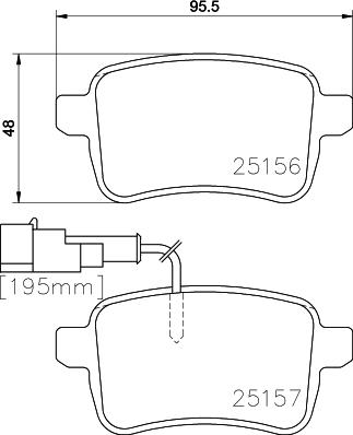 DON PCP1518 - Bremžu uzliku kompl., Disku bremzes ps1.lv