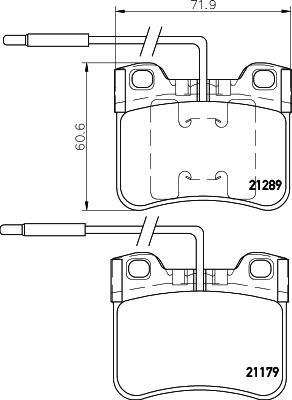 DON PCP1579 - Bremžu uzliku kompl., Disku bremzes ps1.lv