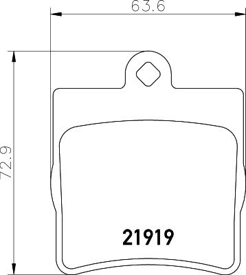 DON PCP1050 - Bremžu uzliku kompl., Disku bremzes ps1.lv