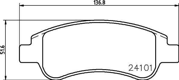 DON PCP1023 - Bremžu uzliku kompl., Disku bremzes ps1.lv