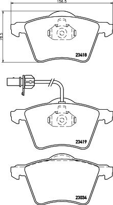 DON PCP1120 - Bremžu uzliku kompl., Disku bremzes ps1.lv