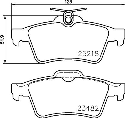 DON PCP1392 - Bremžu uzliku kompl., Disku bremzes ps1.lv