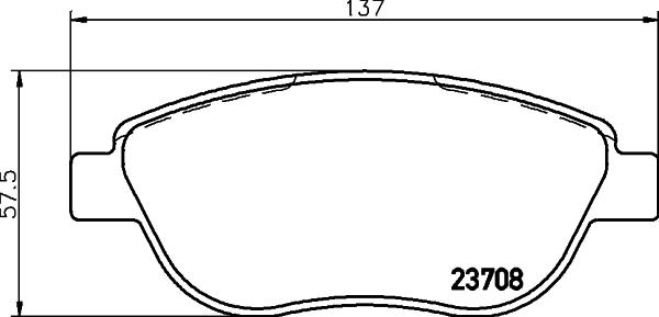 DON PCP1350 - Bremžu uzliku kompl., Disku bremzes ps1.lv