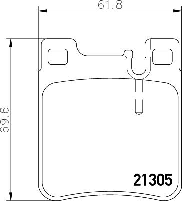 DON PCP1320 - Bremžu uzliku kompl., Disku bremzes ps1.lv