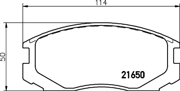 DON PCP1257 - Bremžu uzliku kompl., Disku bremzes ps1.lv