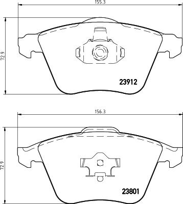 DON PCP1208 - Bremžu uzliku kompl., Disku bremzes ps1.lv