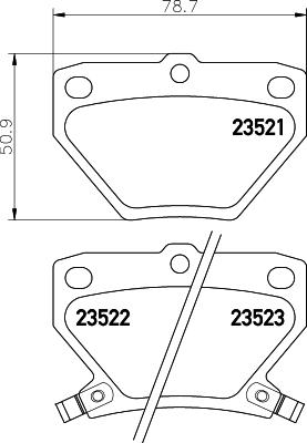 DON PCP1225 - Bremžu uzliku kompl., Disku bremzes ps1.lv