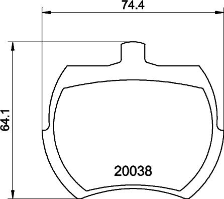 DON PCP2113 - Bremžu uzliku kompl., Disku bremzes ps1.lv