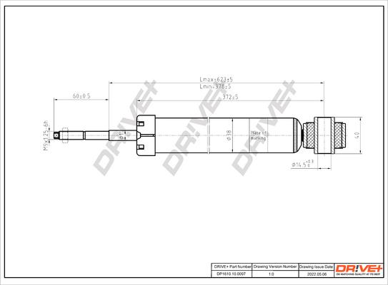 Dr!ve+ DP1610.10.0097 - Amortizators ps1.lv