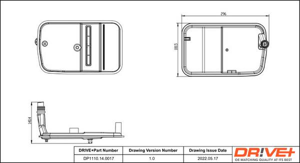 Dr!ve+ DP1110.14.0017 - Hidrofiltrs, Automātiskā pārnesumkārba ps1.lv