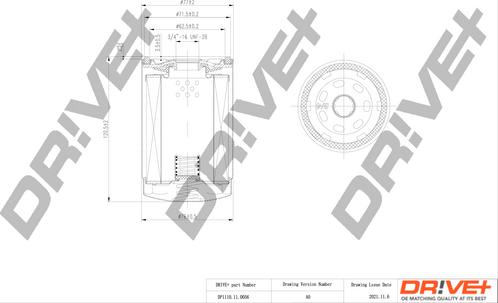 Dr!ve+ DP1110.11.0056 - Eļļas filtrs ps1.lv