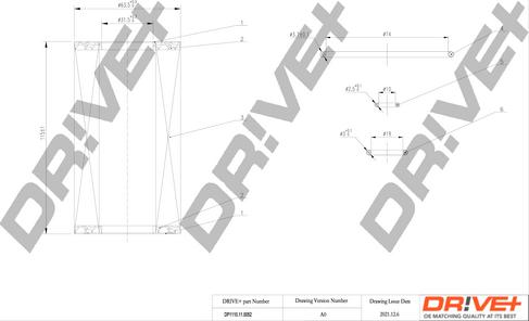 Dr!ve+ DP1110.11.0052 - Eļļas filtrs ps1.lv