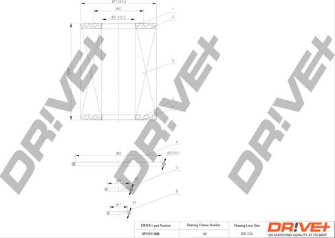 Dr!ve+ DP1110.11.0064 - Eļļas filtrs ps1.lv