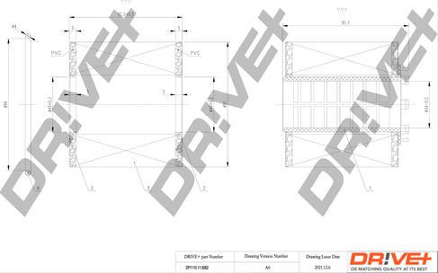 Dr!ve+ DP1110.11.0062 - Eļļas filtrs ps1.lv