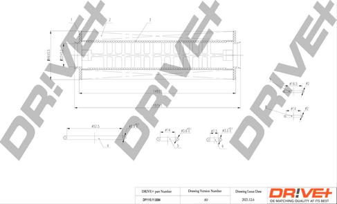 Dr!ve+ DP1110.11.0084 - Eļļas filtrs ps1.lv