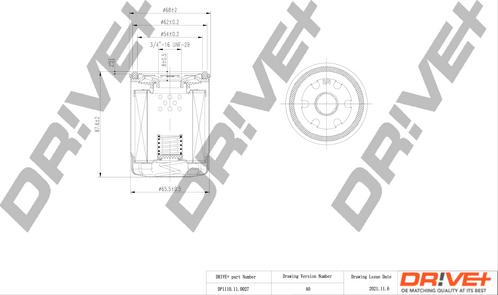 Dr!ve+ DP1110.11.0027 - Eļļas filtrs ps1.lv