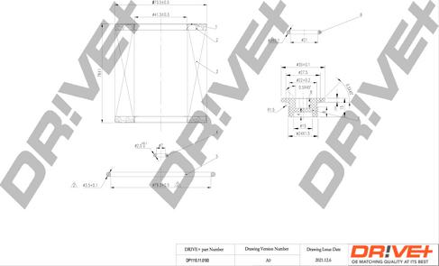 Dr!ve+ DP1110.11.0193 - Eļļas filtrs ps1.lv