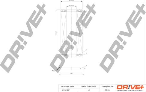 Dr!ve+ DP1110.11.0237 - Eļļas filtrs ps1.lv